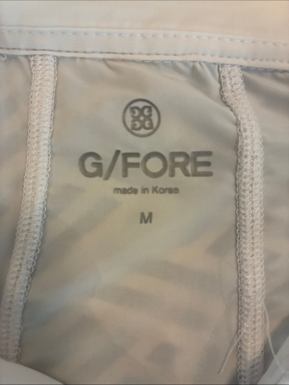 G/Fore White Long-Sleeve Quarter-Zip - Picture 4 of 5